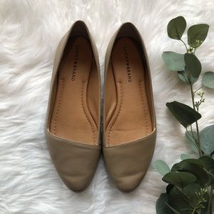 Nude Lucky Brand Archh Flats Women’s Size 8.5